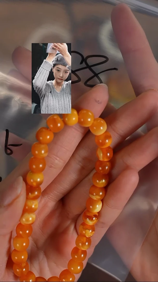 手串蜜蜡未镶嵌大*若雨臣品质回血