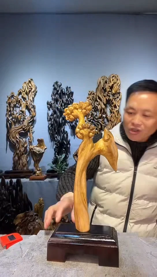 【闪购商品】金丝楠金丝楠小叶桢楠随行摆件8