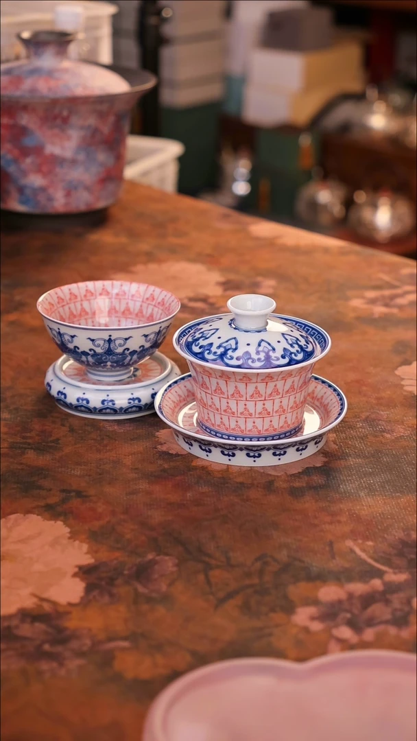 【闪购商品】陶瓷茶具（无礼盒无茶盘）@@A9486