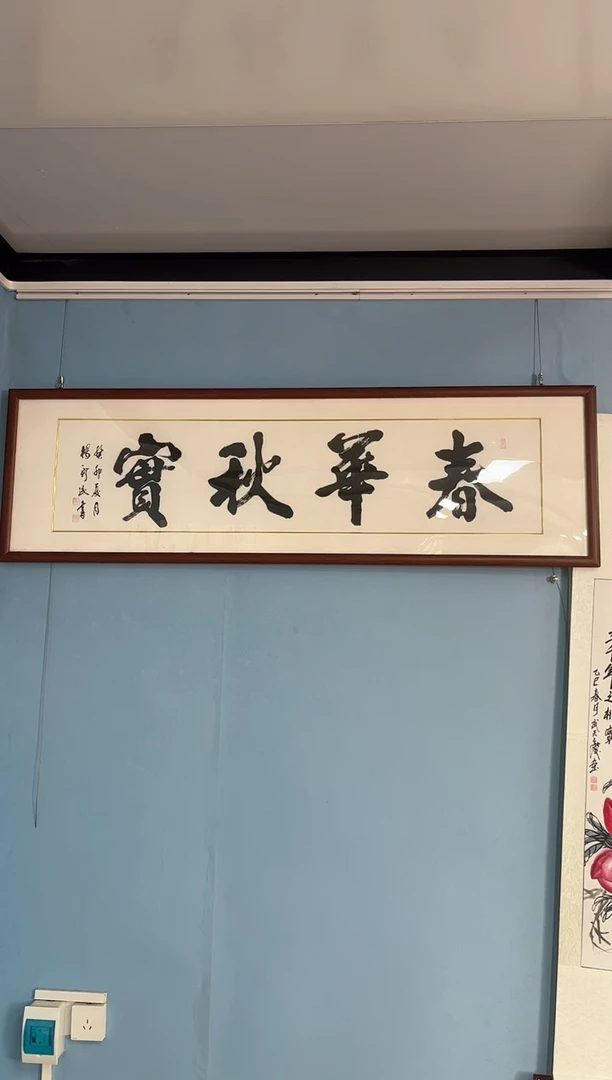 国画杨新民老师春华秋实 画芯