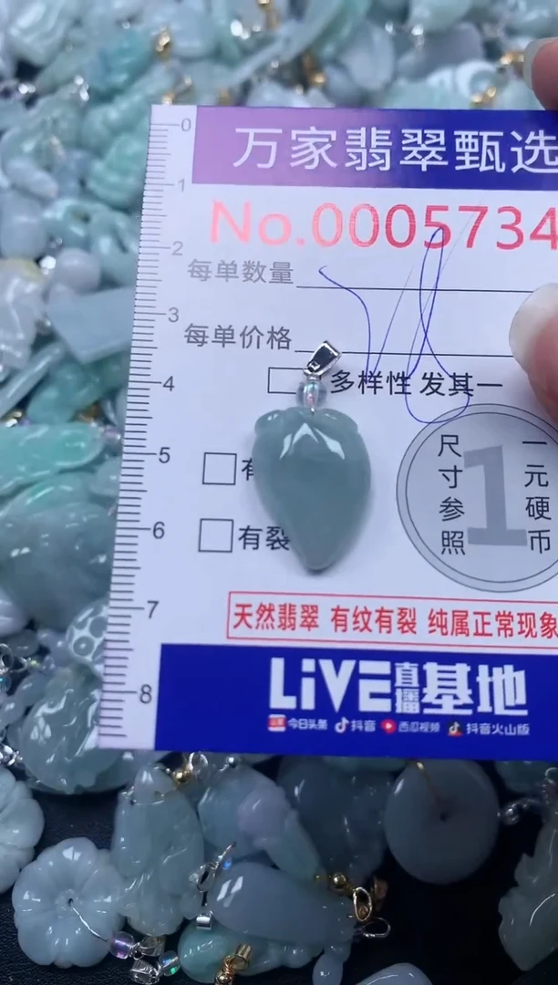 颈饰未镶嵌翡翠5734