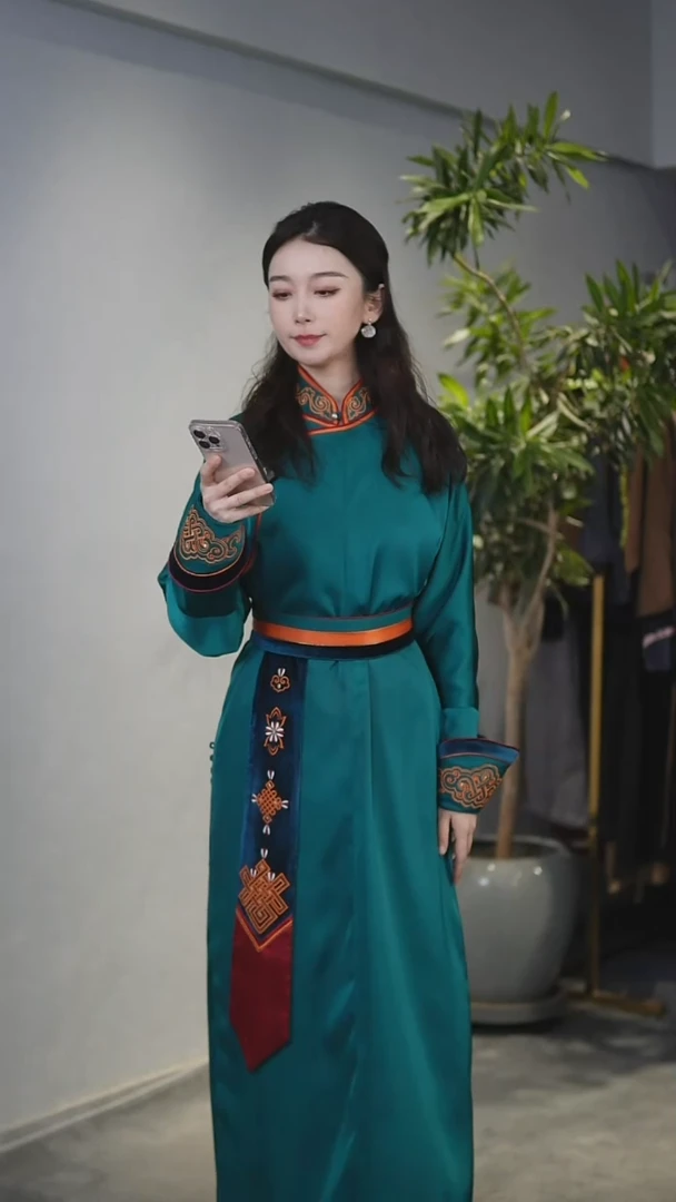 斜肩0947绿色S码微瑕款