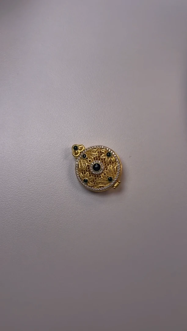 救**y66珐琅吊坠香囊