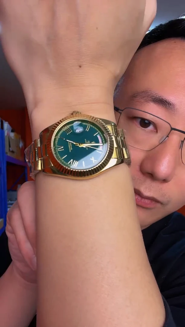金属全自动机械手表10