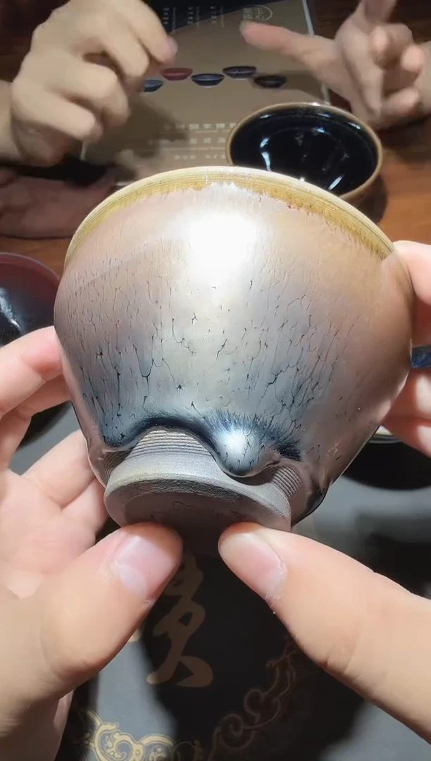茶盏黄宝庆柴烧盏39