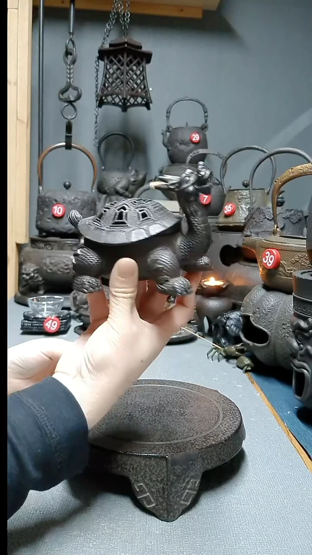 铸铁龙龟香炉铁香炉