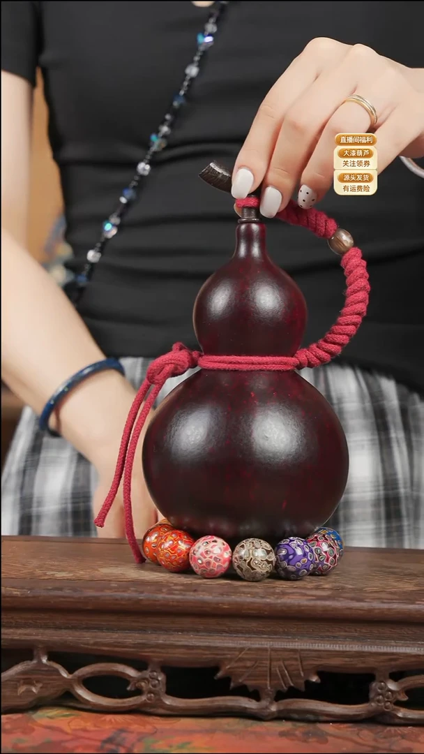 WK060网兜款葫芦不包手串