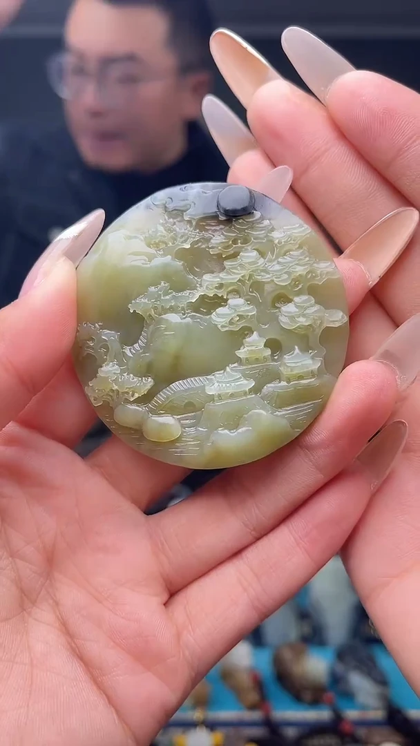 未镶嵌和田玉挂件1