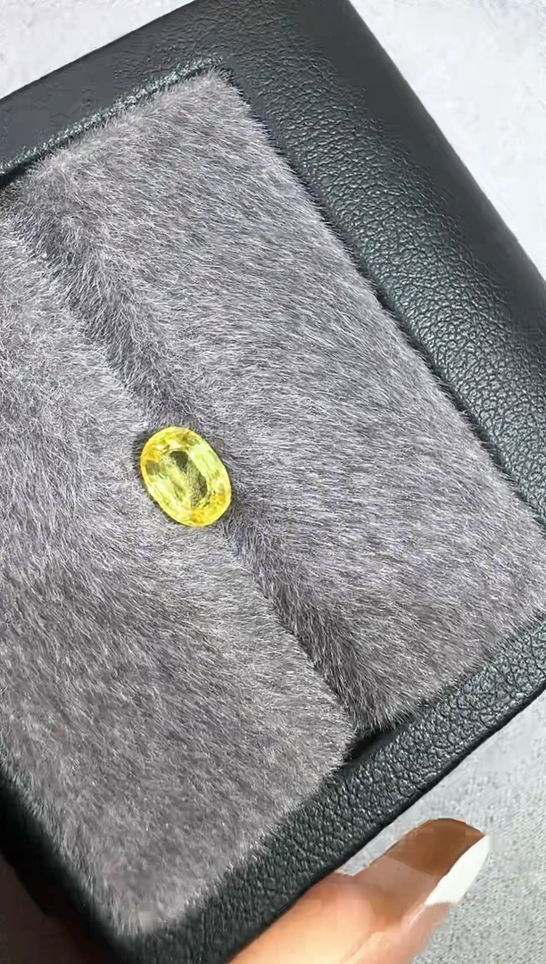 【闪购商品】彩色蓝宝石裸石未镶嵌1.23克拉