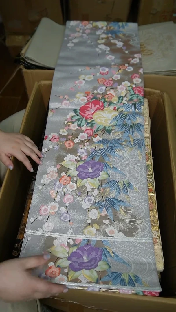 织绣10流水纹梅花