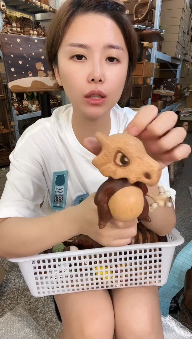 木原木磁吸卡拉摆件