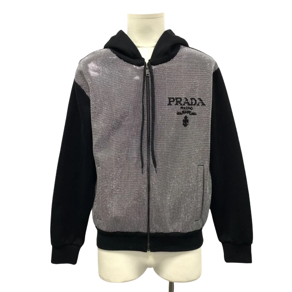 妃鱼/普拉达/棉/外套/95新/M10/23