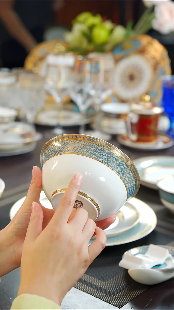 瓷片6英寸面碗 1个