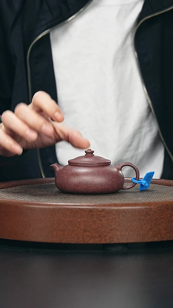 茶壶紫砂全手工微微瑕-971