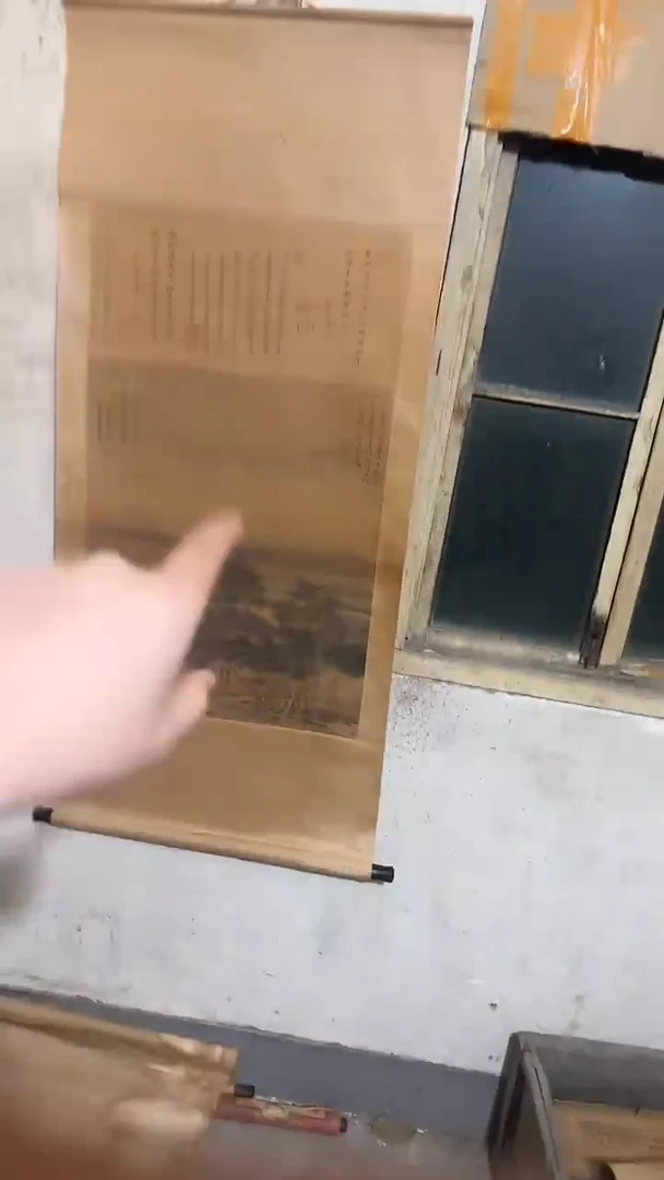 老家的一个没坏的年画