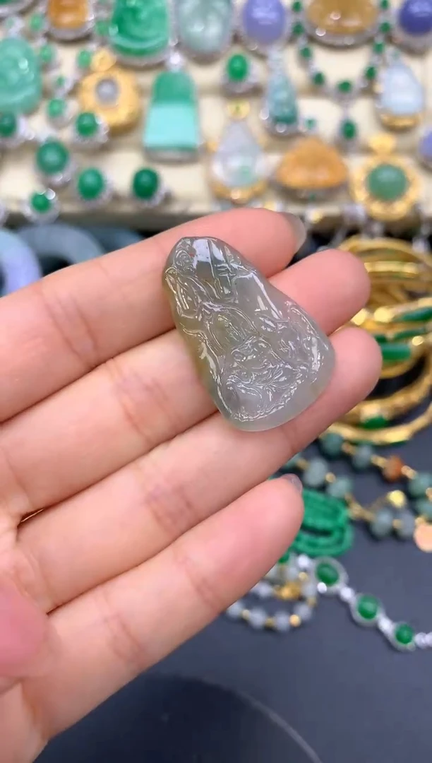 【闪购商品】翡翠颈饰未镶嵌54-中国好珍宝