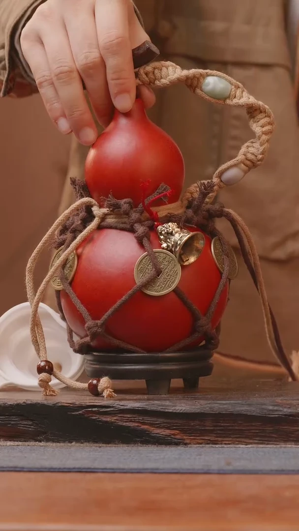 【闪购商品】446号精品大漆葫芦防腐防渗装饮料水茶酒