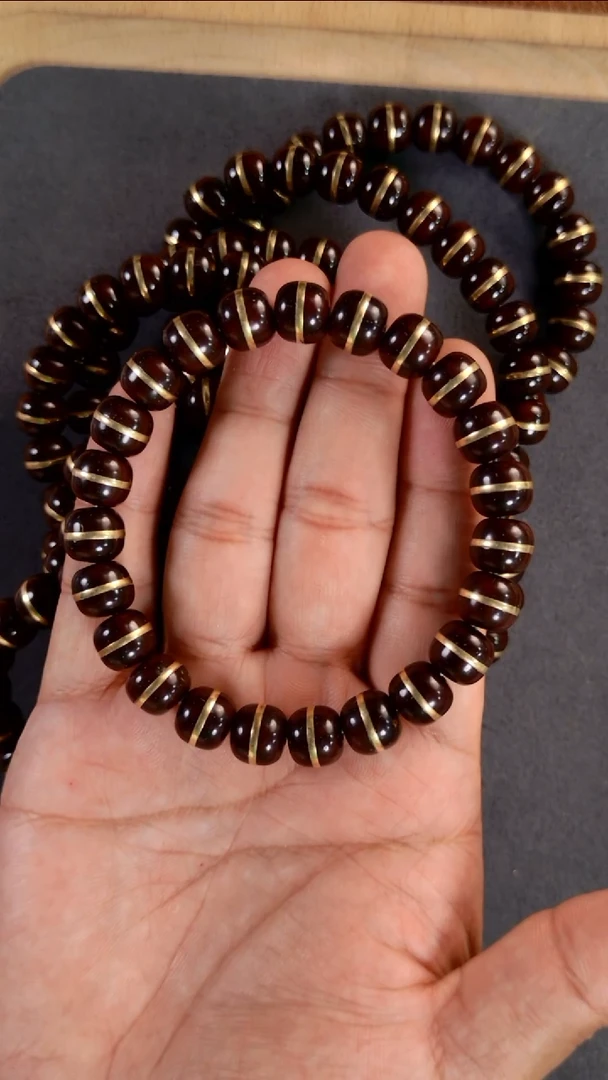 紫金鼠手串t2971 鼠王黑料腰带单圈10mm左右