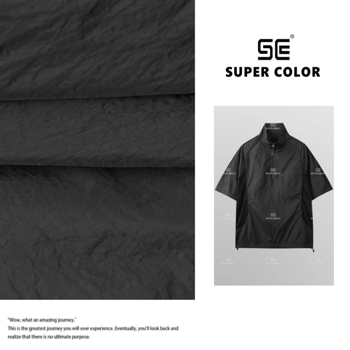 supercolor【黑武士防晒短袖】 25ss//春夏百搭网孔线条设计短袖 6