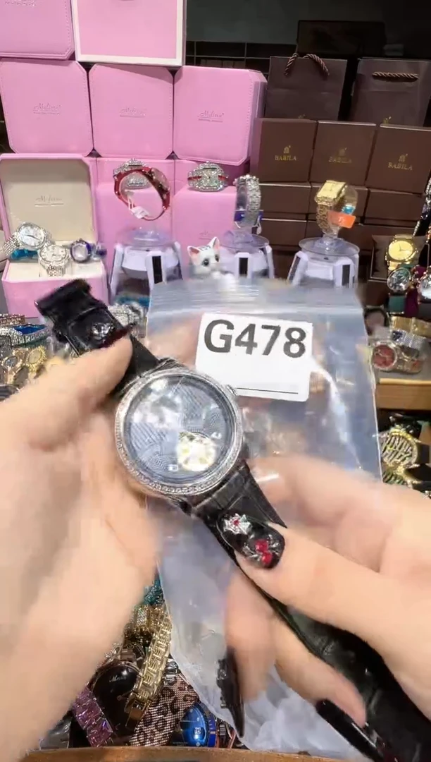 石英机芯不锈钢不锈钢直播定闪专用