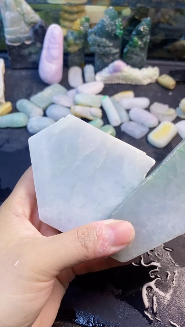 未镶嵌挂件翡翠天然翡翠060