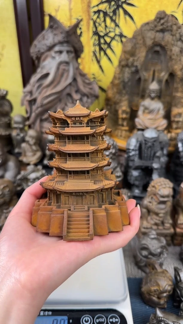 铁精致潮玩摆件黄鹤楼