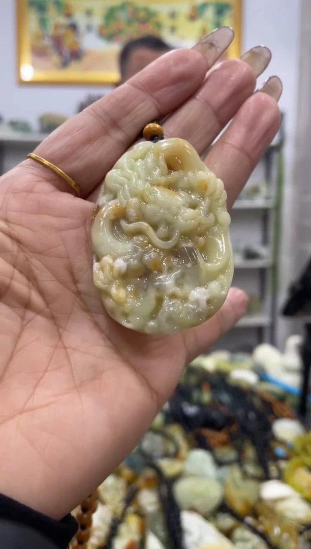 【闪购商品】岫玉吊坠未镶嵌