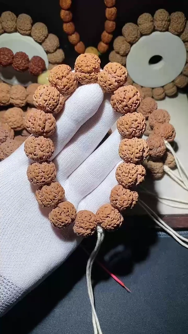 【闪购商品】金刚菩提手串闷墩梅花双龙20