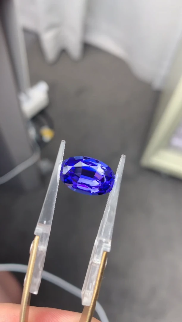 裸石未镶嵌坦桑石6ct 坦桑石