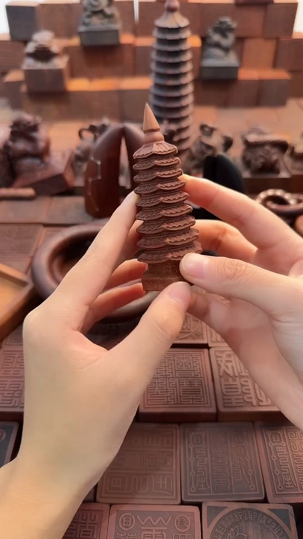 枣木文昌塔9层+文昌笔