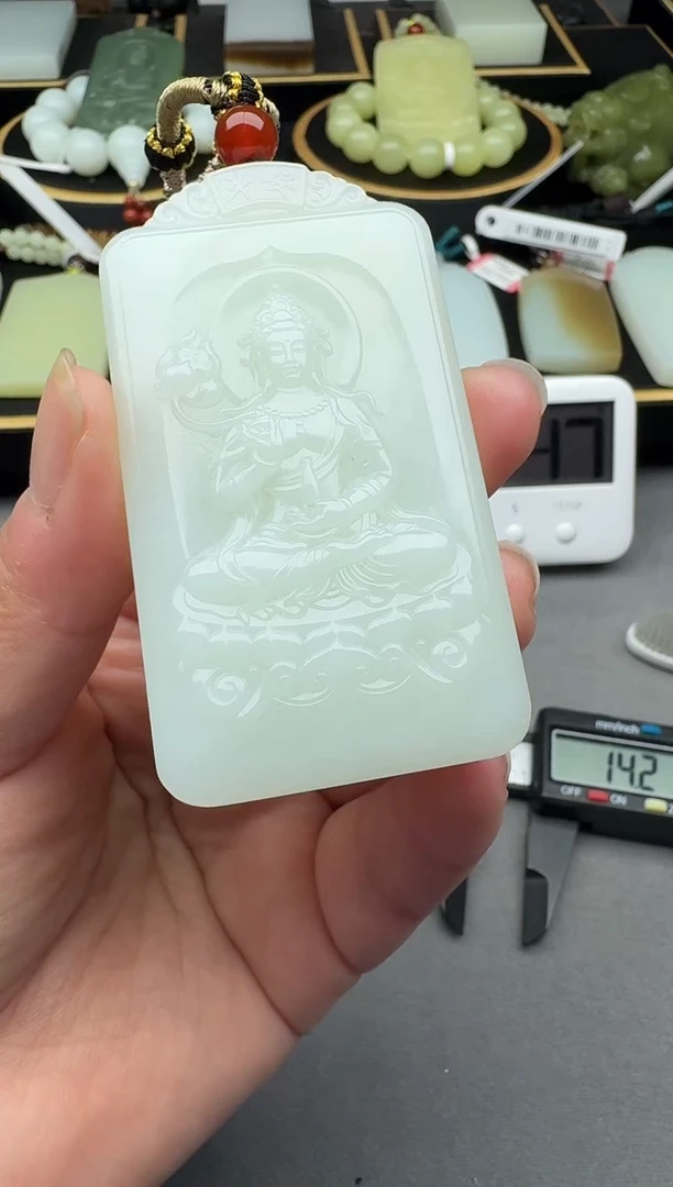 颈饰未镶嵌和田玉4