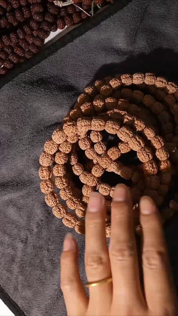 金刚菩提手串10mm麦穗盘龙手串