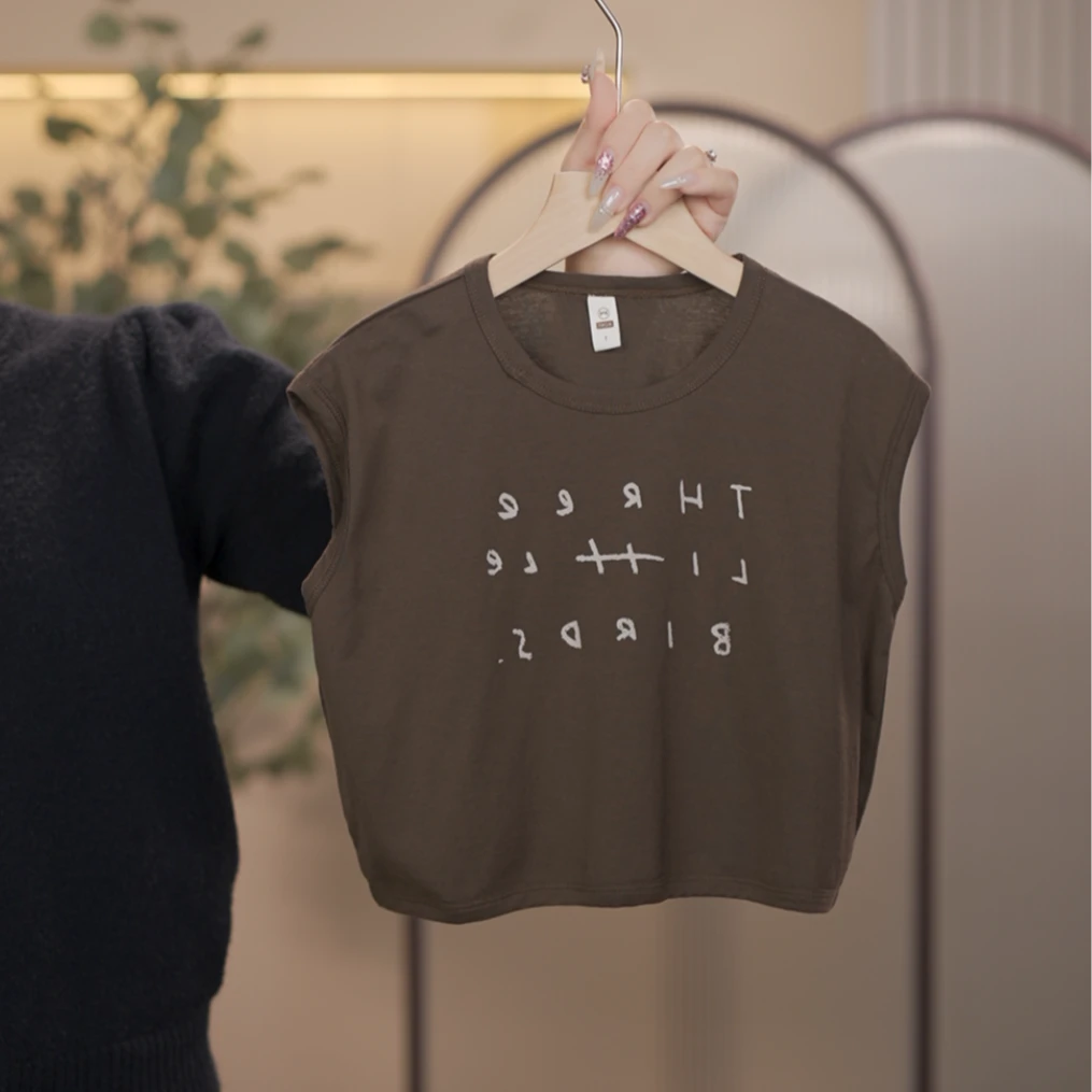 【菠菜夏款原版现货断码不加】儿童韩版新款时尚小众高级夏季宽松