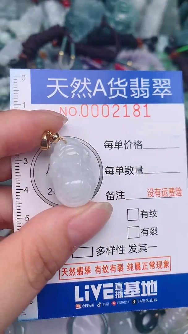 翡翠未镶嵌颈饰...0002181