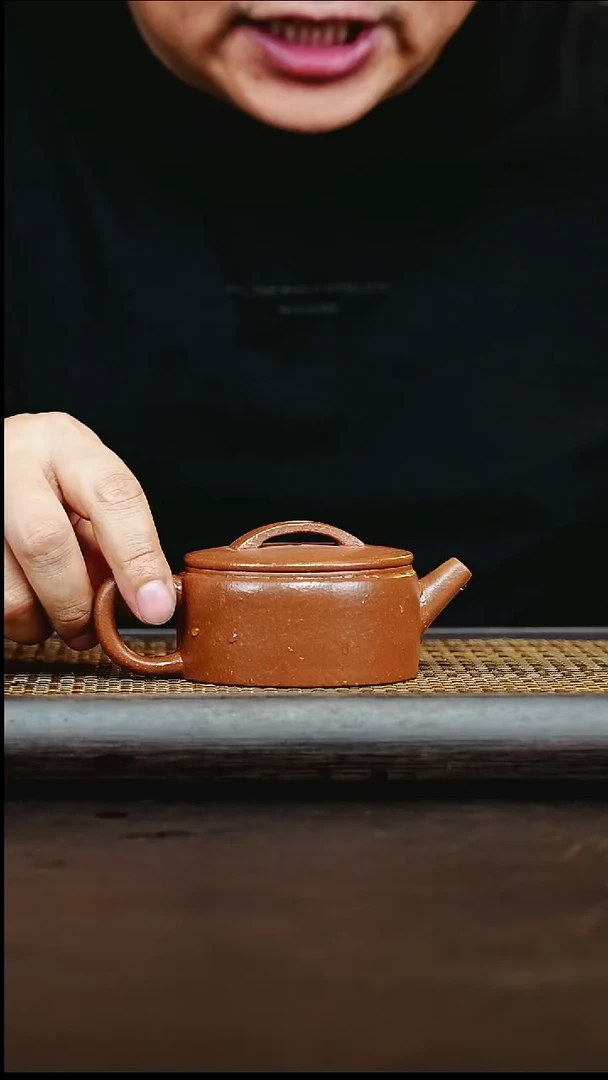 茶壶紫砂宜兴紫砂壶     6 老降坡