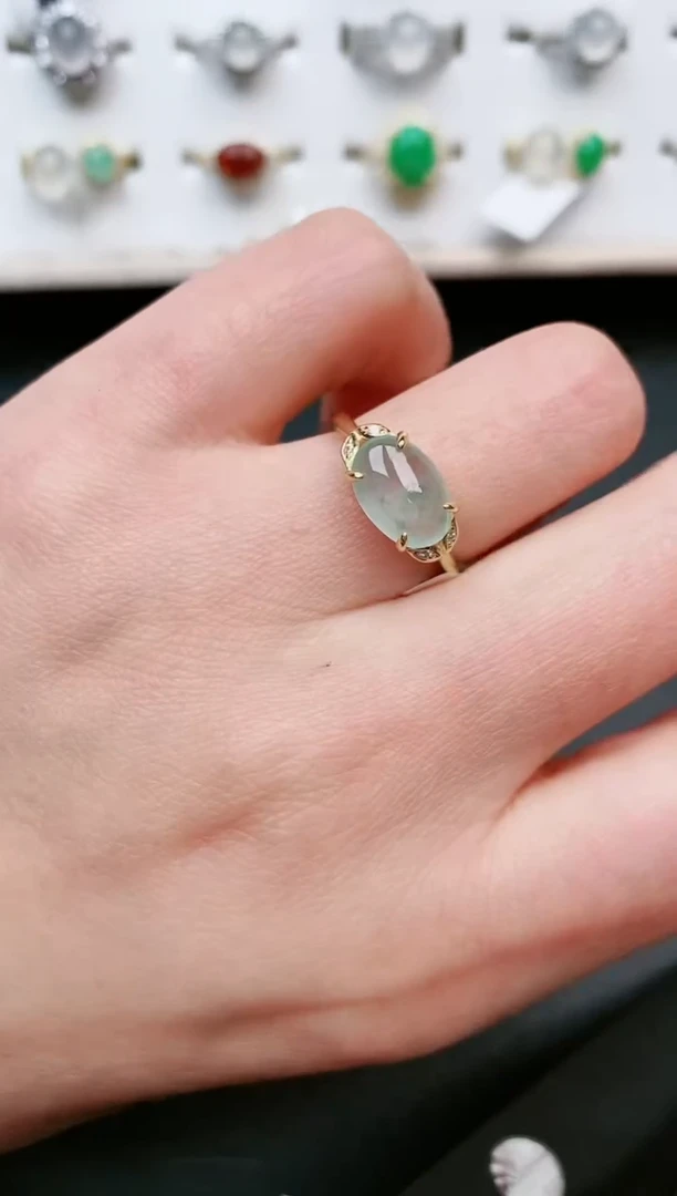 【闪购商品】翡翠戒指银S925镶嵌.....