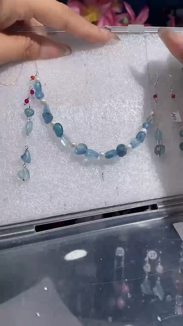 银S925镶嵌耳饰紫晶夏****云 夏天的云想念秋天的云