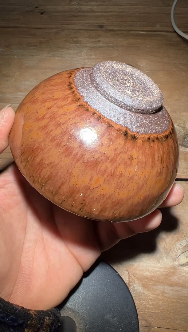 【闪购商品】茶盏老表精选柴烧112