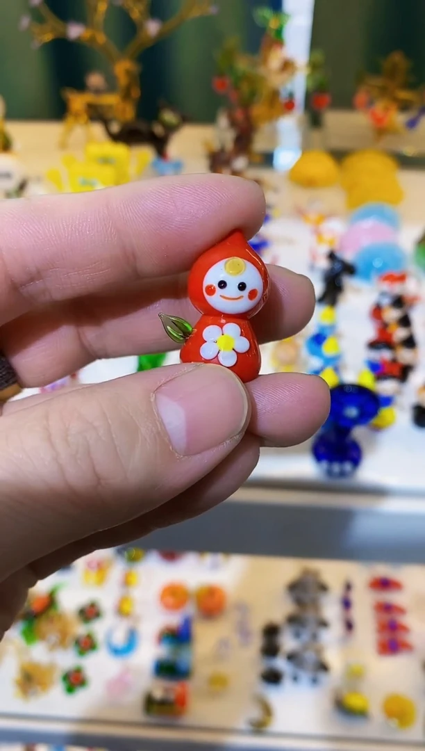 【闪购商品】琉璃手工艺品小红帽