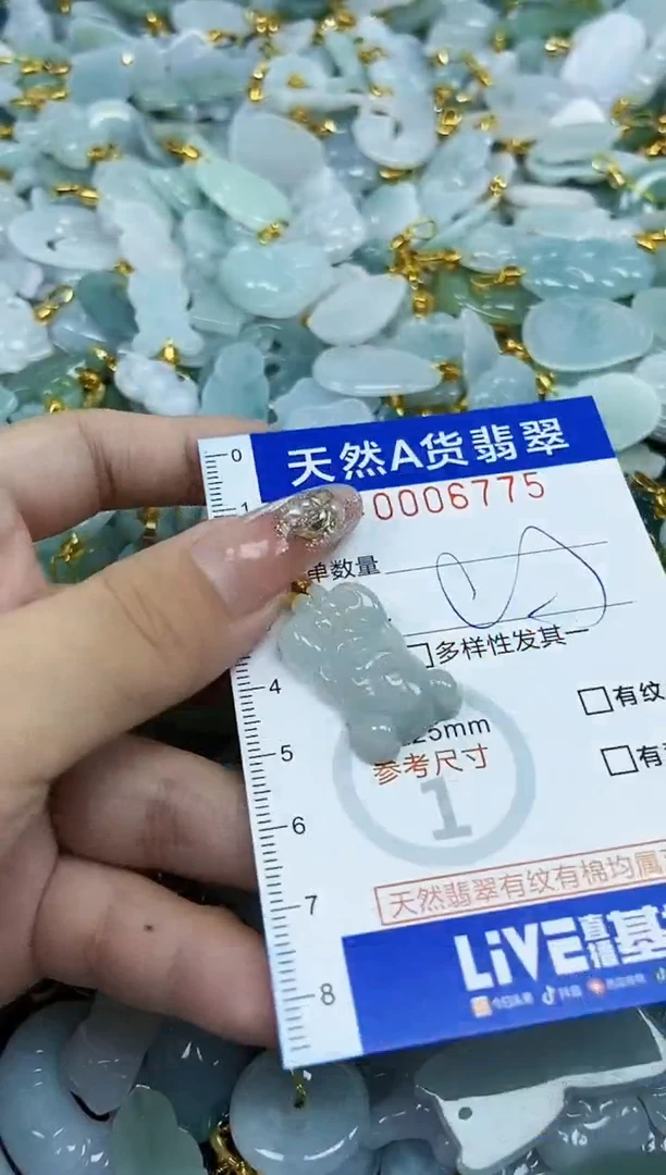 翡翠未镶嵌颈饰天然A货翡翠
