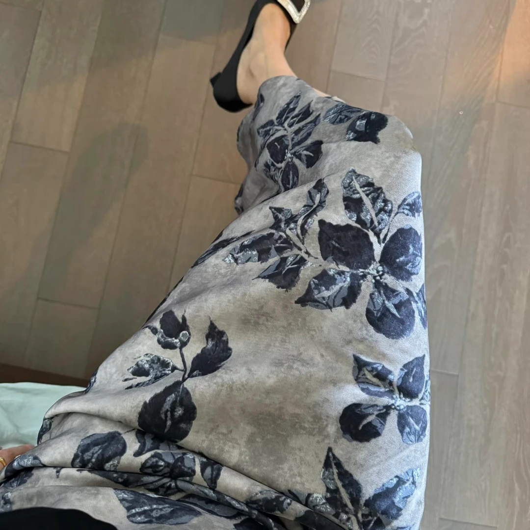 【运补8+松紧腰+拉链】小个子气质显瘦碎花夏季鱼尾半身裙百搭12号