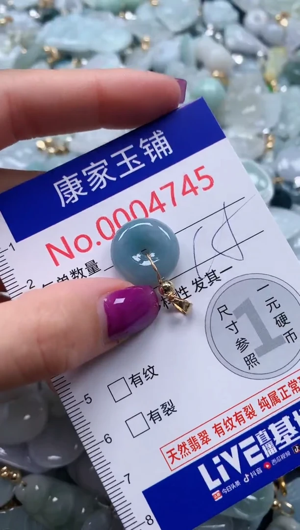 颈饰未镶嵌翡翠4745