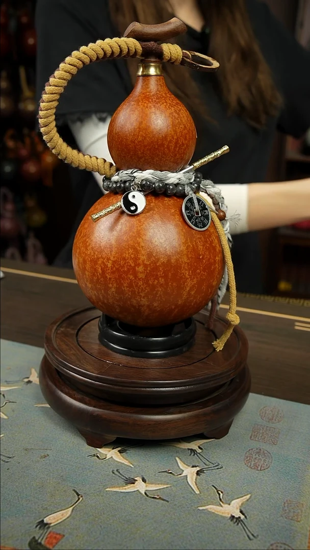 家*015号800ml左右非遗大漆酒葫芦