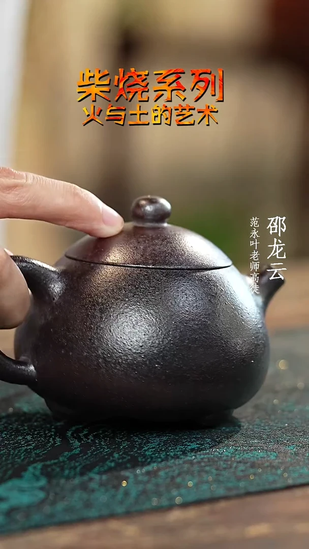 茶杯紫砂柴烧西施瓢