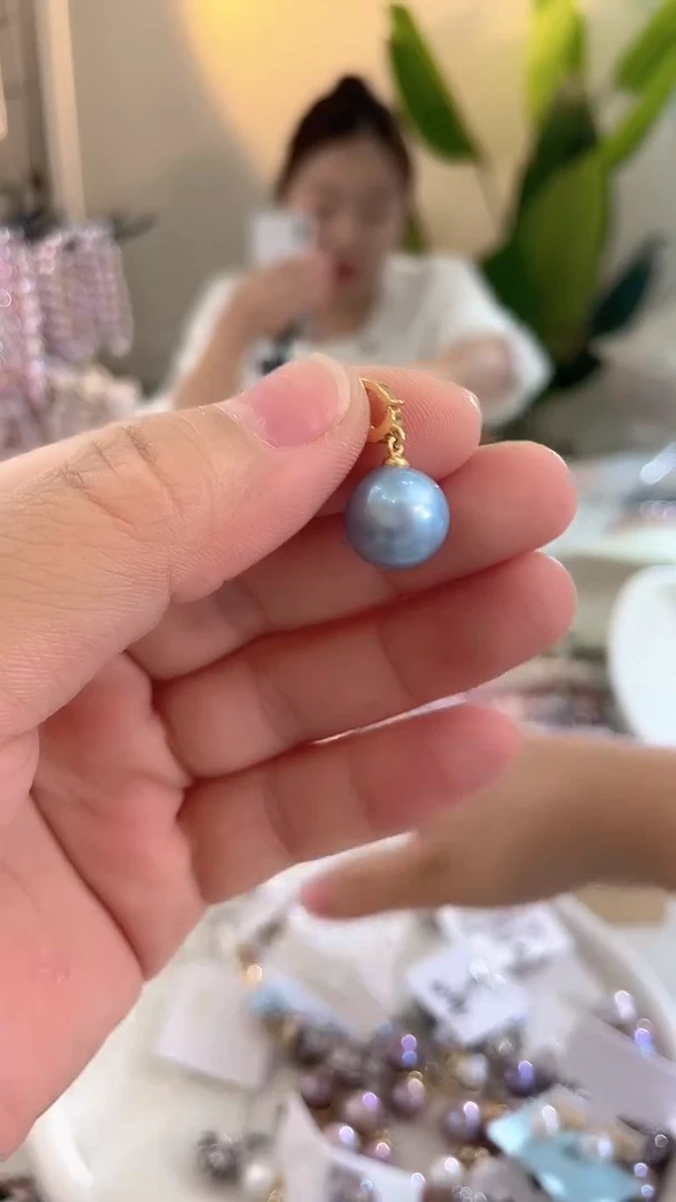 吊坠(不含链)未镶嵌淡水珍珠蓝雪万能扣