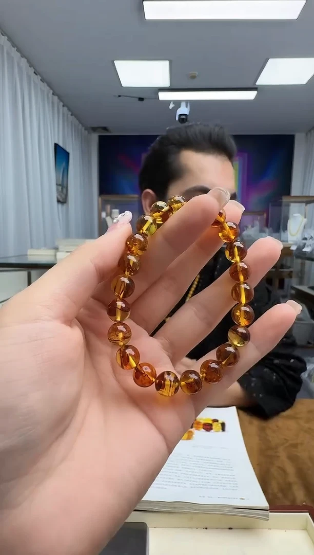 【闪购商品】琥珀手链未镶嵌（多样性发其一）