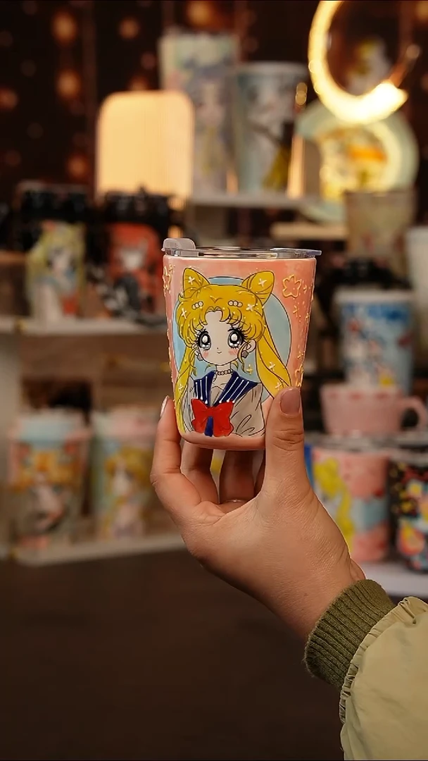 (玉泥）景德镇手工手绘文创陶瓷杯