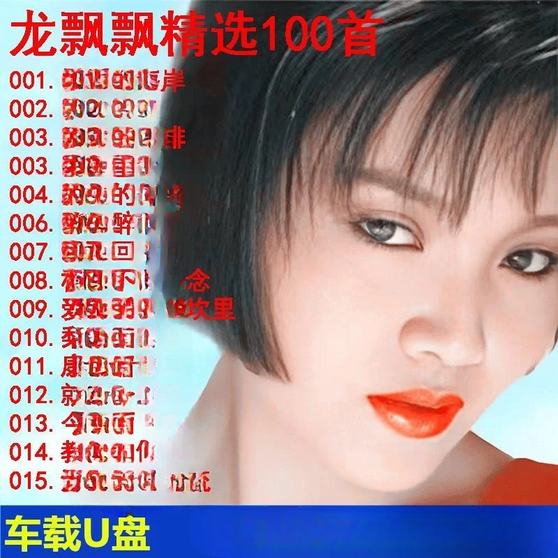 龙飘飘车载u盘新歌精选老歌无损高音质汽车载流行音MP3歌曲优盘