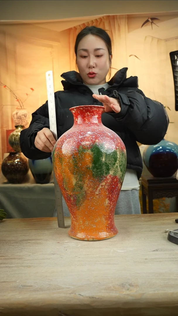 高度39口径10花瓶景德镇