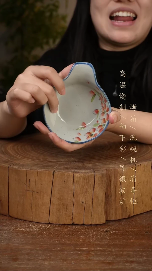 碗瓷景德镇手工手绘高温瓷釉下彩